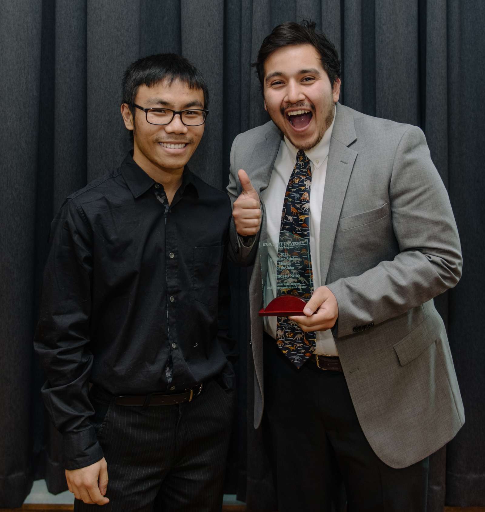 Lal Siama (McNair Alum '21) and Ernesto Soto (Chemistry)